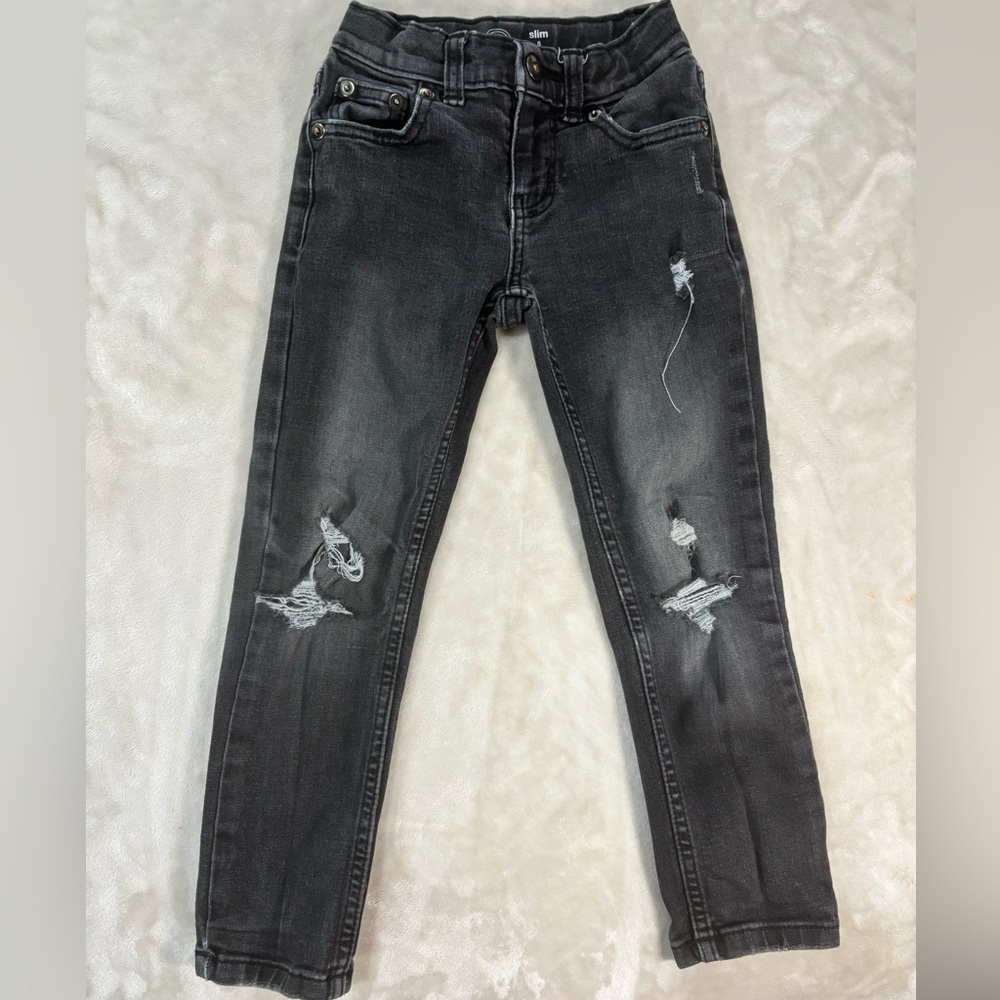 Wonder Nation Charcoal Slim Jeans